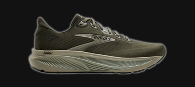 【メンズ】BROOKS Ghost 18【カーキ】