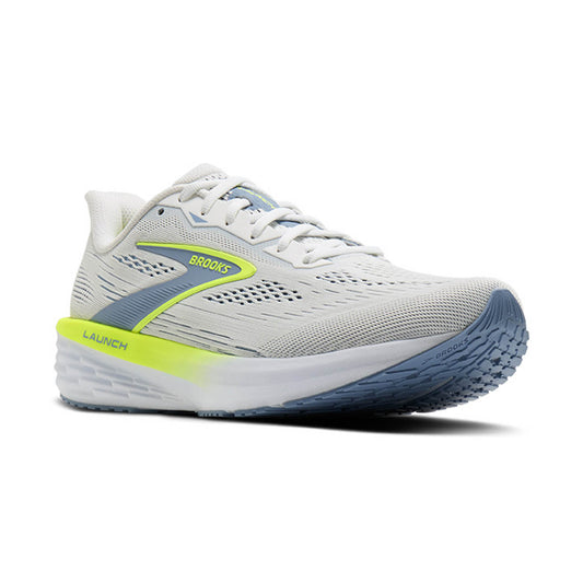 【メンズ】BROOKS Launch 12【グレー/イエロー】