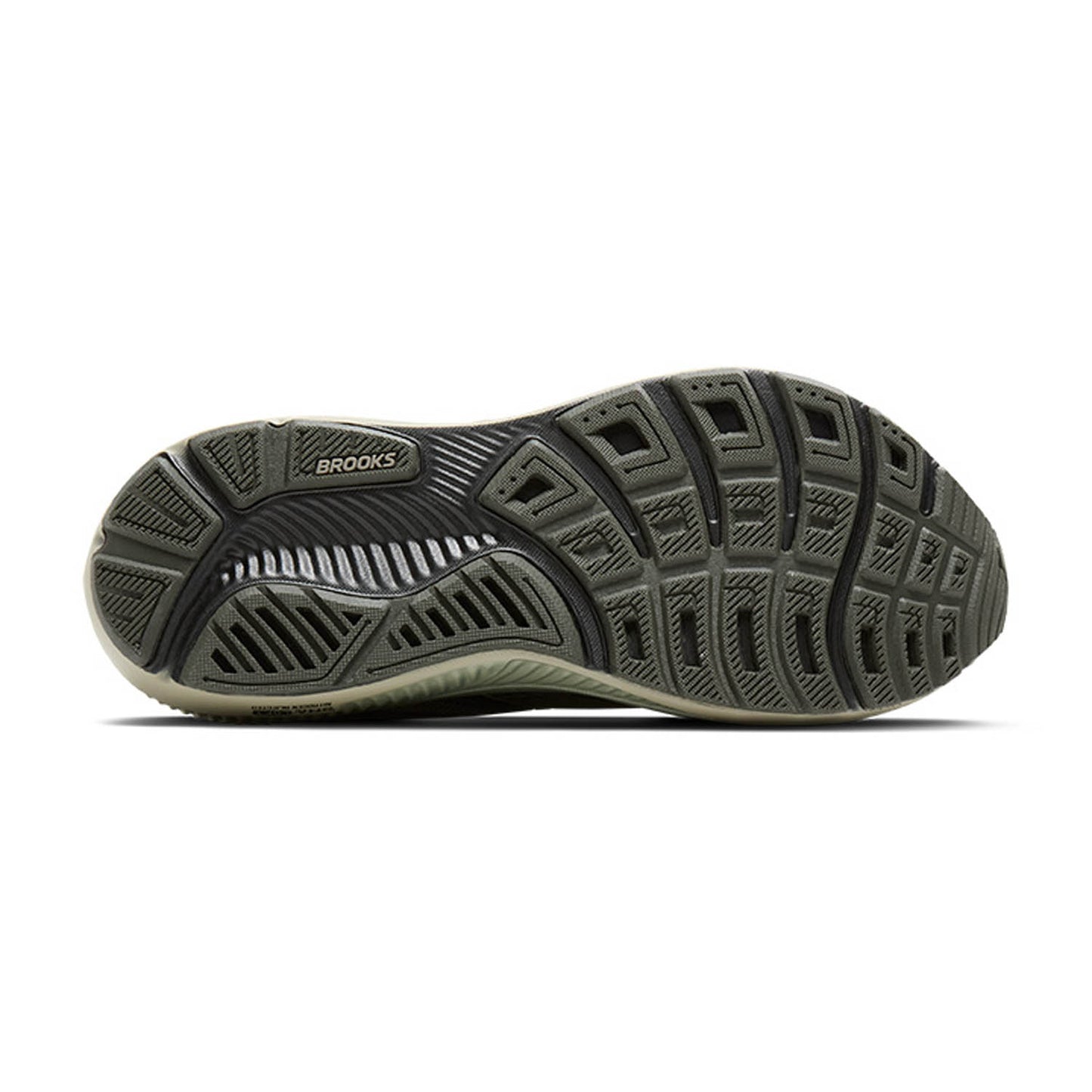 【メンズ】BROOKS Ghost 18【カーキ】