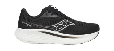 【メンズ】saucony RIDE 18【ブラック / ホワイト】