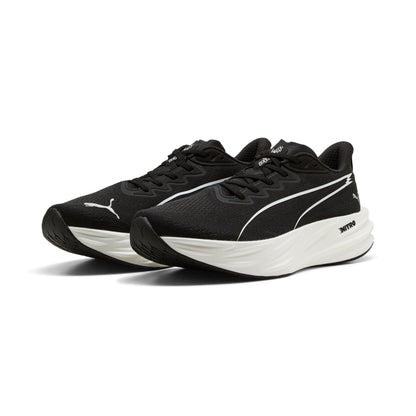 【ウィメンズ】PUMA DEVIATE PURE NITRO【ブラック/シルバー】