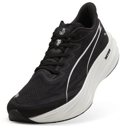【ウィメンズ】PUMA DEVIATE PURE NITRO【ブラック/シルバー】