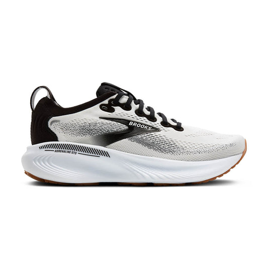 【メンズ】BROOKS ADRENALINE GTS 25【ホワイト/ブラック】