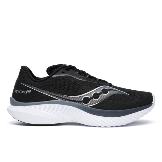 【メンズ】saucony KINVARA 15【ブラック / ホワイト】