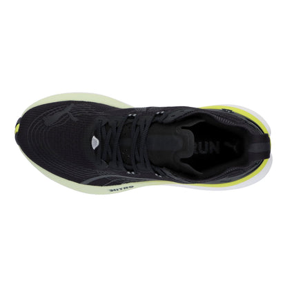 【メンズ】PUMA FOREVER RUN NITRO 2【ブラック/イエロー/ホワイト】