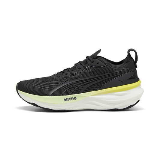 【メンズ】PUMA FOREVER RUN NITRO 2【ブラック/イエロー/ホワイト】