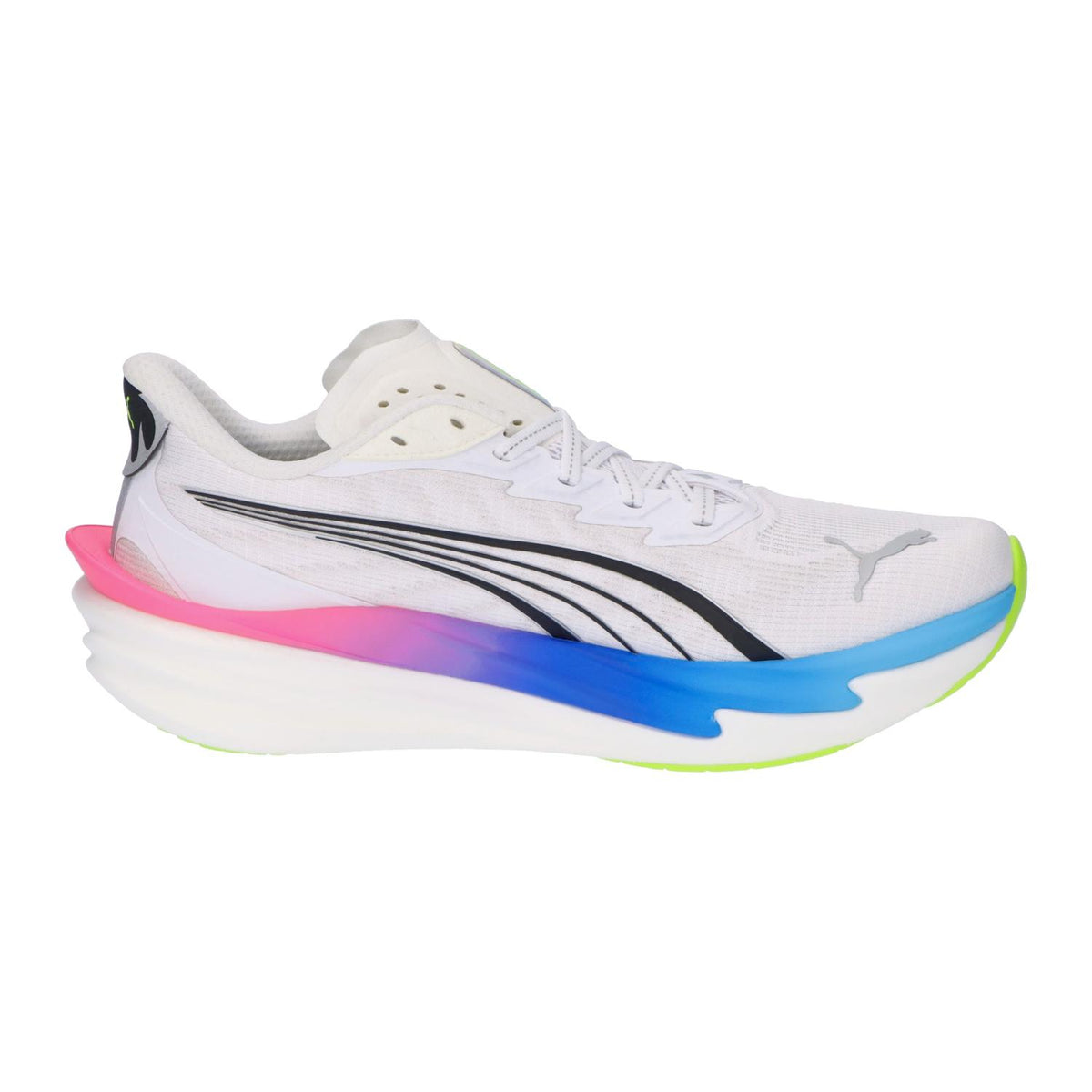 【メンズ】PUMA DEVIATE NITRO 4【ホワイト/ピンク/ブルー】