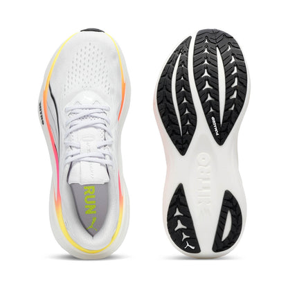 【メンズ】PUMA MAGMAX NITRO 2【ホワイト/イエロー/ピンク】