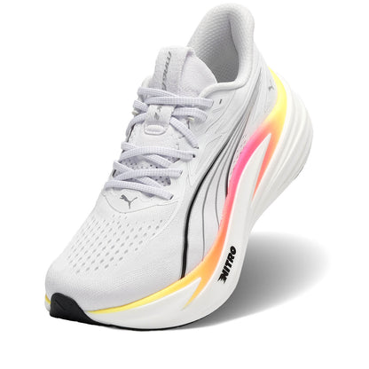 【メンズ】PUMA MAGMAX NITRO 2【ホワイト/イエロー/ピンク】