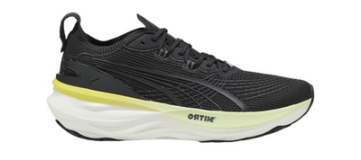 【メンズ】PUMA FOREVER RUN NITRO 2【ブラック/イエロー/ホワイト】